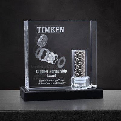 Curry Square with Base 7-1/4"