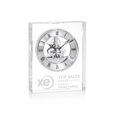 Ashland Clock - Silver Dial